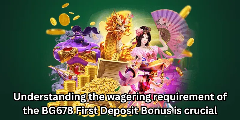 Understanding the wagering requirement of the BG678 First Deposit Bonus is crucial